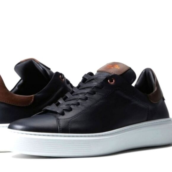 Good Man Brand Black Legend London Black/Dark Vachetta Italian Nappa Leather - Picture 3 of 10